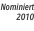 Nominiert  2010